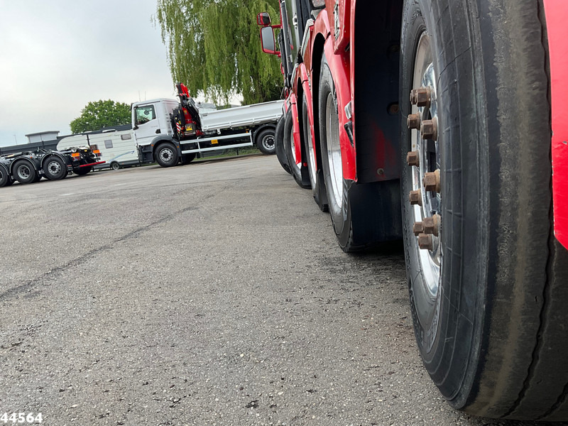 Влекач Scania R 620 10x4 V8 Retarder Effer 175 Tonmeter laadkraan + Fly-Jib Just 170.527 km!: снимка 13