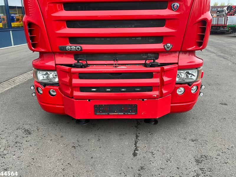 Влекач Scania R 620 10x4 V8 Retarder Effer 175 Tonmeter laadkraan + Fly-Jib Just 170.527 km!: снимка 8