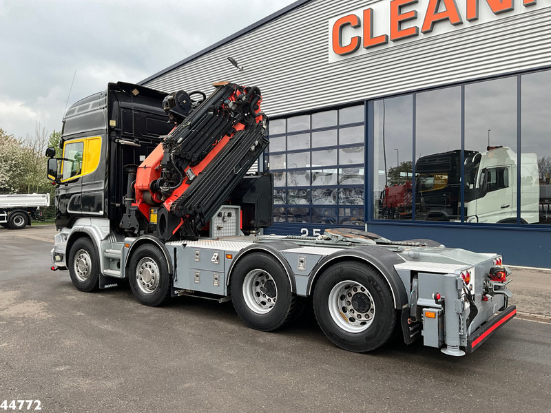Scania R500 8x4 V8 Retarder Palfinger 53 Tonmeter laadkraan + Fly-Jib - Влекач: снимка 4 Scania R500 8x4 V8 Retarder Palfinger 53 Tonmeter laadkraan + Fly-Jib - Влекач: снимка 4
