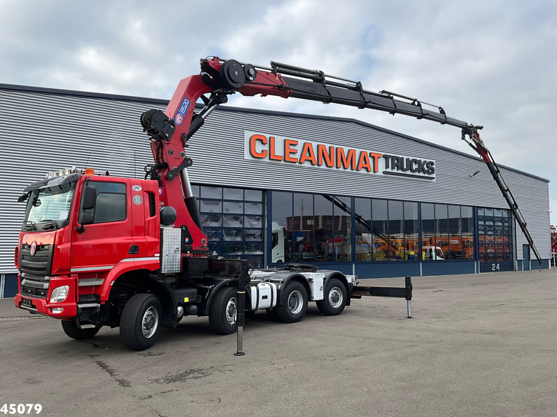 Tatra T 158 8x6 Euro 6 HMF 85 Tonmeter laadkraan + Fly-Jib Just 147.844 km! - Влекач: снимка 1 Tatra T 158 8x6 Euro 6 HMF 85 Tonmeter laadkraan + Fly-Jib Just 147.844 km! - Влекач: снимка 1