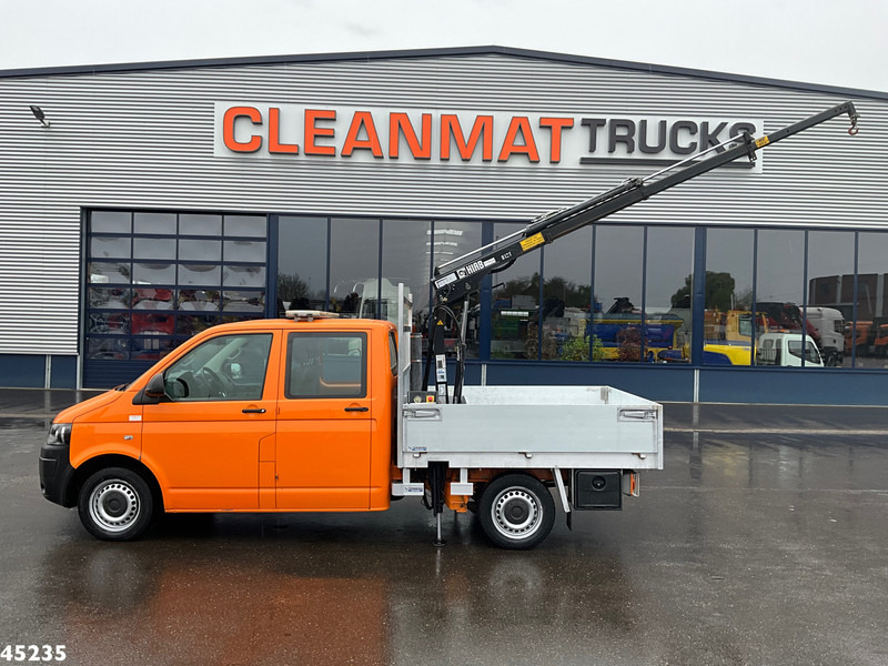 Volkswagen Transporter 2.0 TDI DC Hiab 1,3 Tonmeter laadkraan Just 194.250 km! - Камион с кран: снимка 1 Volkswagen Transporter 2.0 TDI DC Hiab 1,3 Tonmeter laadkraan Just 194.250 km! - Камион с кран: снимка 1