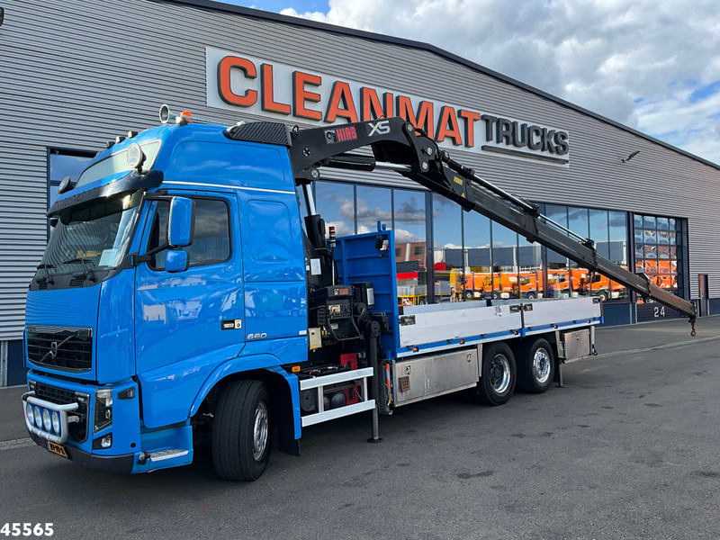 Volvo FH 16.660 Hiab 37 Tonmeter laadkraan - Камион с кран: снимка 1 Volvo FH 16.660 Hiab 37 Tonmeter laadkraan - Камион с кран: снимка 1