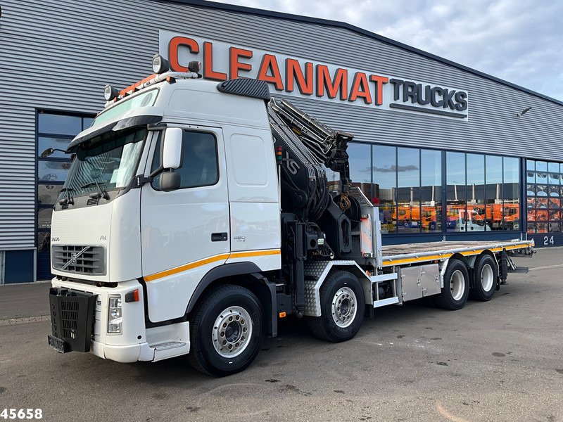 Volvo FH 480 8x4 Retarder Hiab 80 Tonmeter laadkraan + Fly-Jib! - Камион с кран: снимка 2 Volvo FH 480 8x4 Retarder Hiab 80 Tonmeter laadkraan + Fly-Jib! - Камион с кран: снимка 2