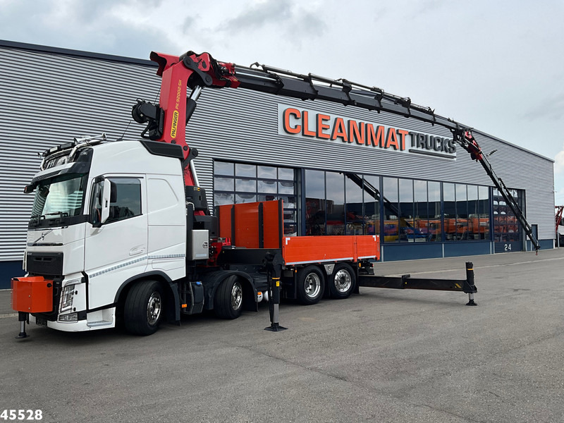 Volvo FH 540 8x2 Euro 6 Palfinger 92 Tonmeter laadkraan + Fly-jib Just 81.817 Km! - Камион с кран: снимка 1 Volvo FH 540 8x2 Euro 6 Palfinger 92 Tonmeter laadkraan + Fly-jib Just 81.817 Km! - Камион с кран: снимка 1