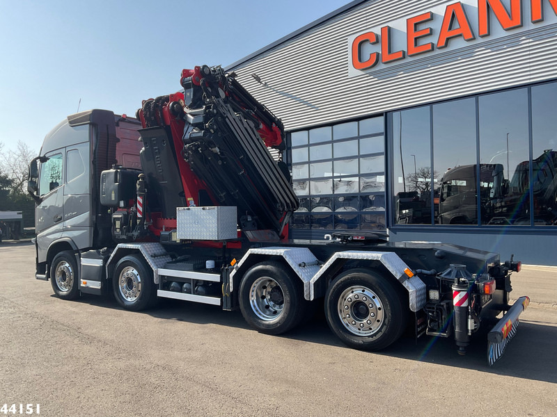 Камион с кран Volvo FH 540 Fassi 165 Tonmeter laadkraan + Fly-Jib Just 104.869 km!: снимка 10