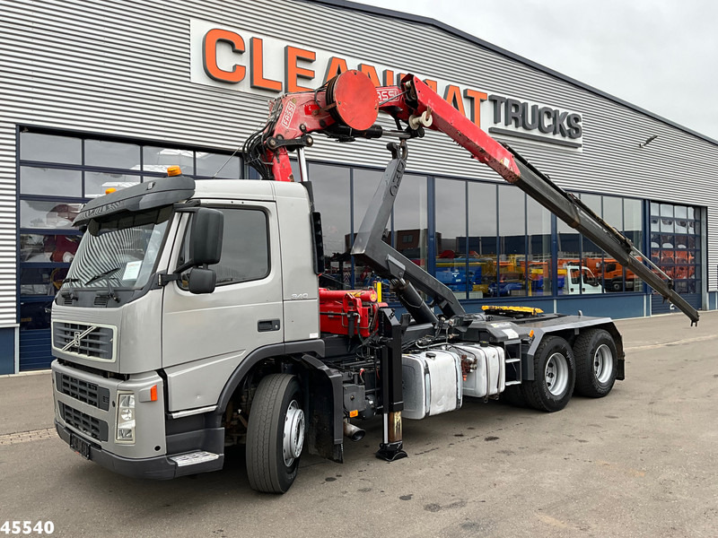 Volvo FM 340 6x4 Fassi 19 Tonmeter laadkraan - Мултилифт с кука камион, Камион с кран: снимка 1 Volvo FM 340 6x4 Fassi 19 Tonmeter laadkraan - Мултилифт с кука камион, Камион с кран: снимка 1