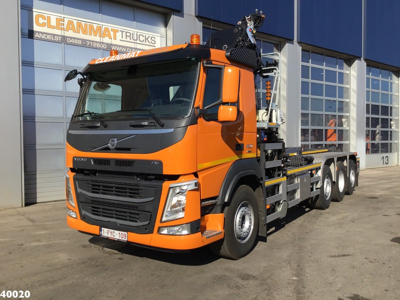Volvo FM 420 8x2 HMF 28 ton/meter laadkraan Welvaarts weighing system - Мултилифт с кука камион, Камион с кран: снимка 2 Volvo FM 420 8x2 HMF 28 ton/meter laadkraan Welvaarts weighing system - Мултилифт с кука камион, Камион с кран: снимка 2