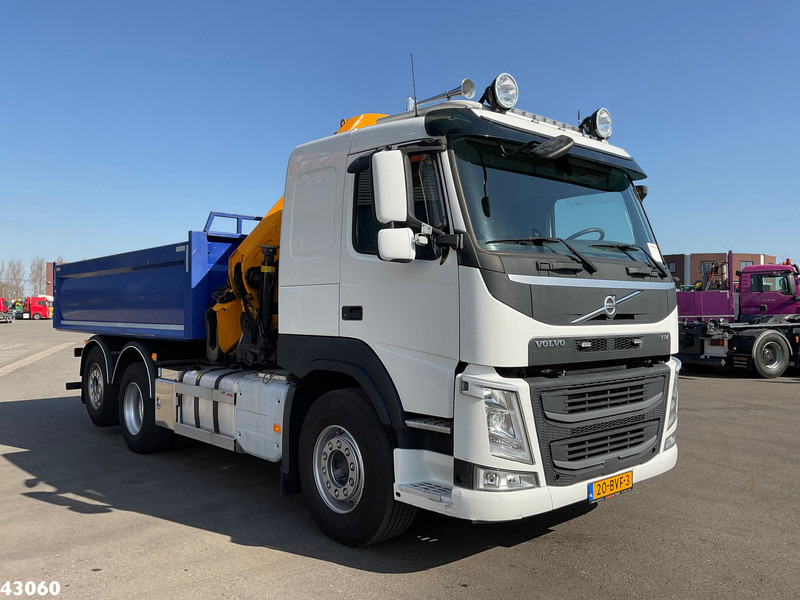 Volvo FM 460 Effer 26 Tonmeter laadkraan Kipper Just 94.130 km! - Самосвал камион, Камион с кран: снимка 5 Volvo FM 460 Effer 26 Tonmeter laadkraan Kipper Just 94.130 km! - Самосвал камион, Камион с кран: снимка 5