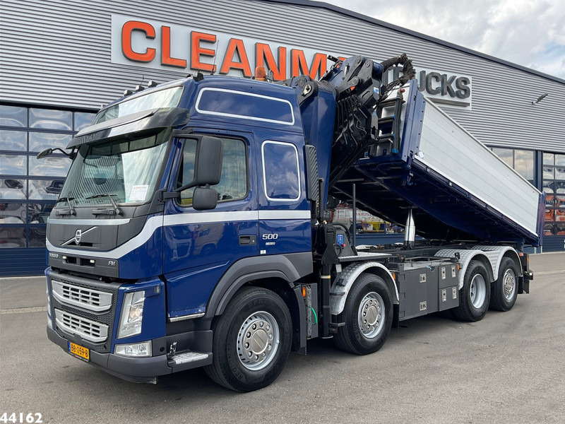 Volvo FM 500 Euro 6 HMF 50 Tonmeter laadkraan + Fly-Jib - Камион с кран: снимка 3 Volvo FM 500 Euro 6 HMF 50 Tonmeter laadkraan + Fly-Jib - Камион с кран: снимка 3