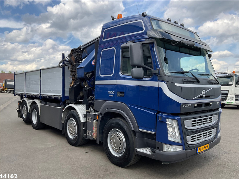 Volvo FM 500 Euro 6 HMF 50 Tonmeter laadkraan + Fly-Jib - Самосвал камион, Камион с кран: снимка 5 Volvo FM 500 Euro 6 HMF 50 Tonmeter laadkraan + Fly-Jib - Самосвал камион, Камион с кран: снимка 5
