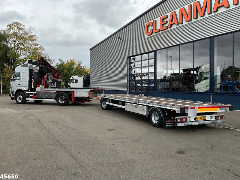 Volvo FMX 500 4x4 Fassi 31 Tonmeter laadkraan + Fly-Jib + Jumbo 2-assige aanhangwagen - Камион с кран: снимка 2 Volvo FMX 500 4x4 Fassi 31 Tonmeter laadkraan + Fly-Jib + Jumbo 2-assige aanhangwagen - Камион с кран: снимка 2