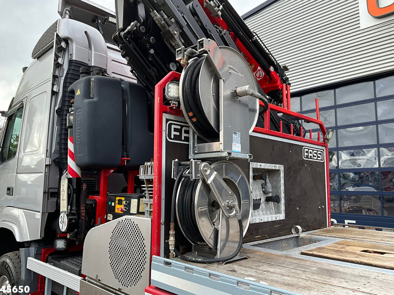 Volvo FMX 500 4x4 Fassi 31 Tonmeter laadkraan + Fly-Jib + Jumbo 2-assige aanhangwagen - Камион с кран: снимка 5 Volvo FMX 500 4x4 Fassi 31 Tonmeter laadkraan + Fly-Jib + Jumbo 2-assige aanhangwagen - Камион с кран: снимка 5
