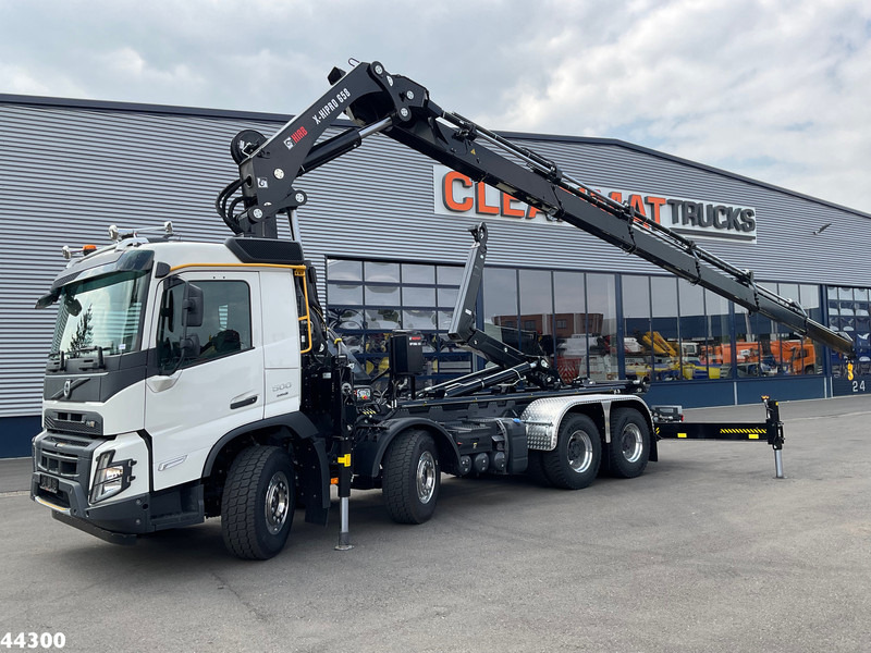 Volvo FMX 500 8x4 Euro 6 Hiab 65 Tonmeter laadkraan + Multilift 25 Ton haakarmsysteem NEW AND UNUSED! - Мултилифт с кука камион, Камион с кран: снимка 1 Volvo FMX 500 8x4 Euro 6 Hiab 65 Tonmeter laadkraan + Multilift 25 Ton haakarmsysteem NEW AND UNUSED! - Мултилифт с кука камион, Камион с кран: снимка 1