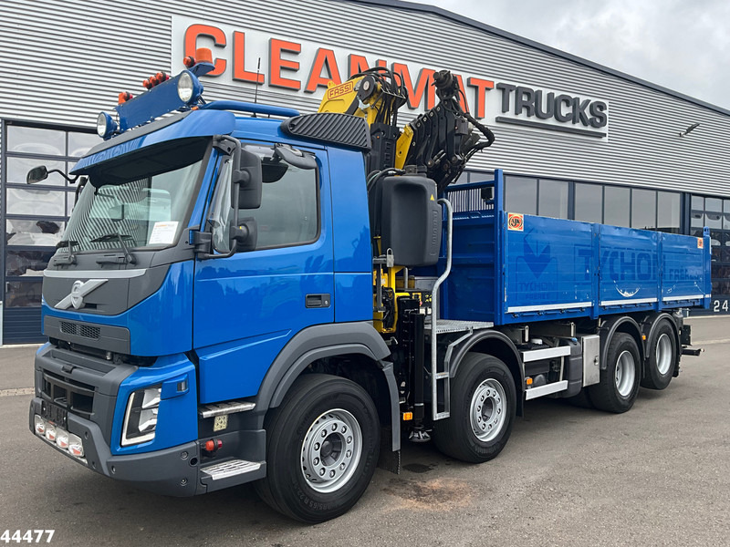 Volvo FMX 540 8x4 Euro 6 Fassi 36 Tonmeter laadkraan - Самосвал камион, Камион с кран: снимка 4 Volvo FMX 540 8x4 Euro 6 Fassi 36 Tonmeter laadkraan - Самосвал камион, Камион с кран: снимка 4