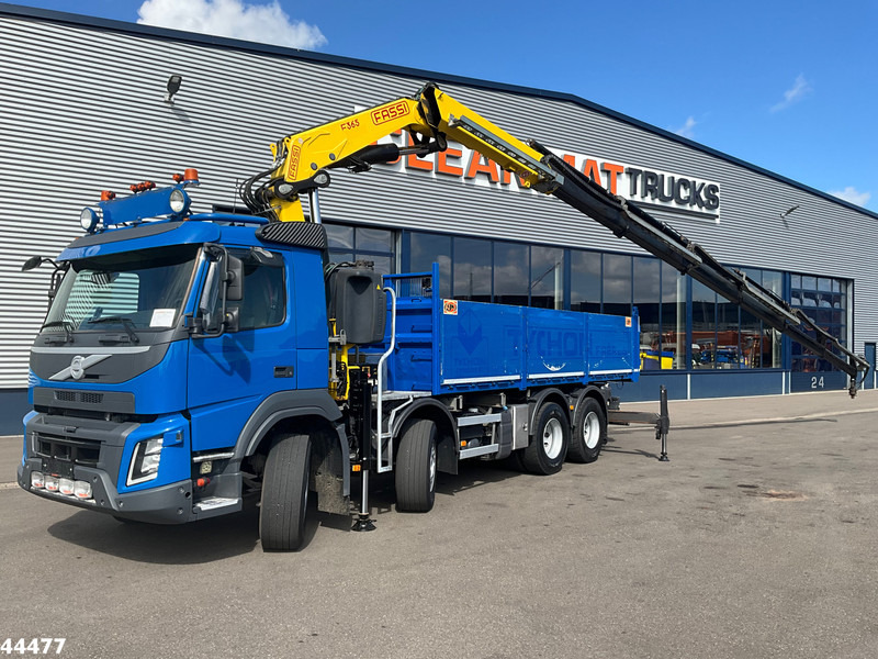 Volvo FMX 540 8x4 Euro 6 Fassi 36 Tonmeter laadkraan - Самосвал камион, Камион с кран: снимка 2 Volvo FMX 540 8x4 Euro 6 Fassi 36 Tonmeter laadkraan - Самосвал камион, Камион с кран: снимка 2
