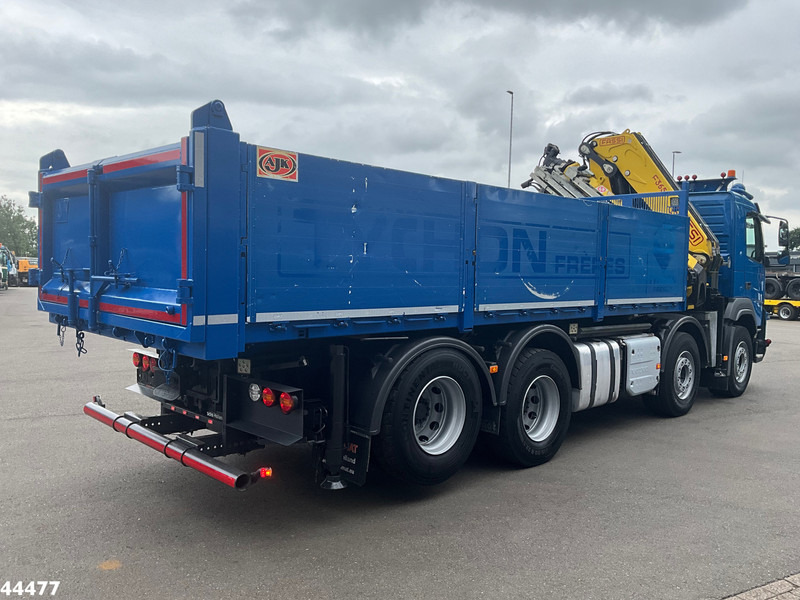 Самосвал камион, Камион с кран Volvo FMX 540 8x4 Euro 6 Fassi 36 Tonmeter laadkraan: снимка 9