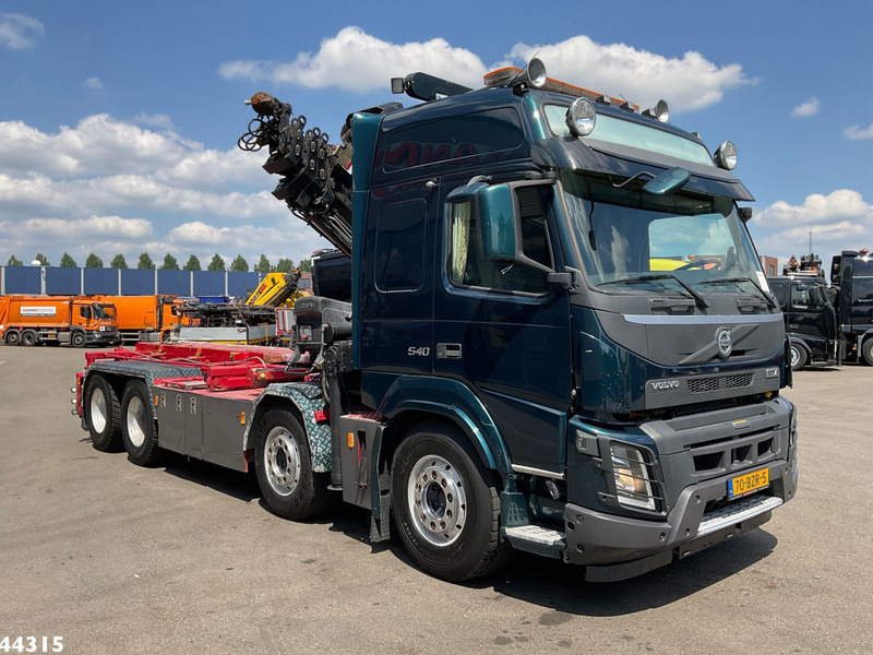 Volvo FMX 540 8x4 Euro 6 Hiab 28 Tonmeter laadkraan - Камион с кабелна система, Камион с кран: снимка 5 Volvo FMX 540 8x4 Euro 6 Hiab 28 Tonmeter laadkraan - Камион с кабелна система, Камион с кран: снимка 5