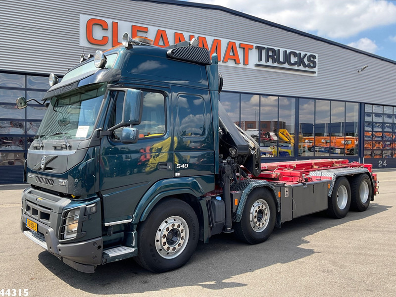 Volvo FMX 540 8x4 Euro 6 Hiab 28 Tonmeter laadkraan - Камион с кабелна система, Камион с кран: снимка 4 Volvo FMX 540 8x4 Euro 6 Hiab 28 Tonmeter laadkraan - Камион с кабелна система, Камион с кран: снимка 4