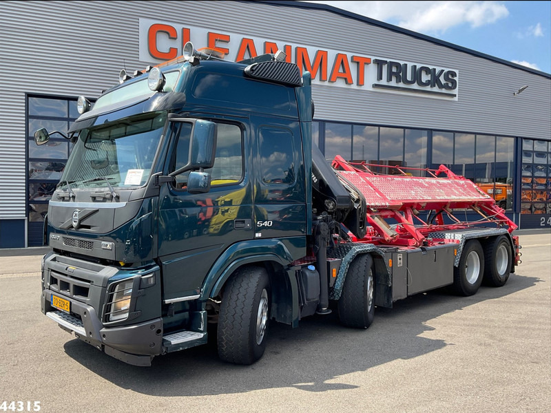 Volvo FMX 540 8x4 Euro 6 Hiab 28 Tonmeter laadkraan - Камион с кабелна система, Камион с кран: снимка 3 Volvo FMX 540 8x4 Euro 6 Hiab 28 Tonmeter laadkraan - Камион с кабелна система, Камион с кран: снимка 3