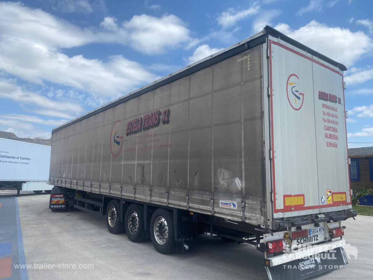 SCHMITZ Semiremolque Lona Standard - Брезентово полуремарке: снимка 1 SCHMITZ Semiremolque Lona Standard - Брезентово полуремарке: снимка 1