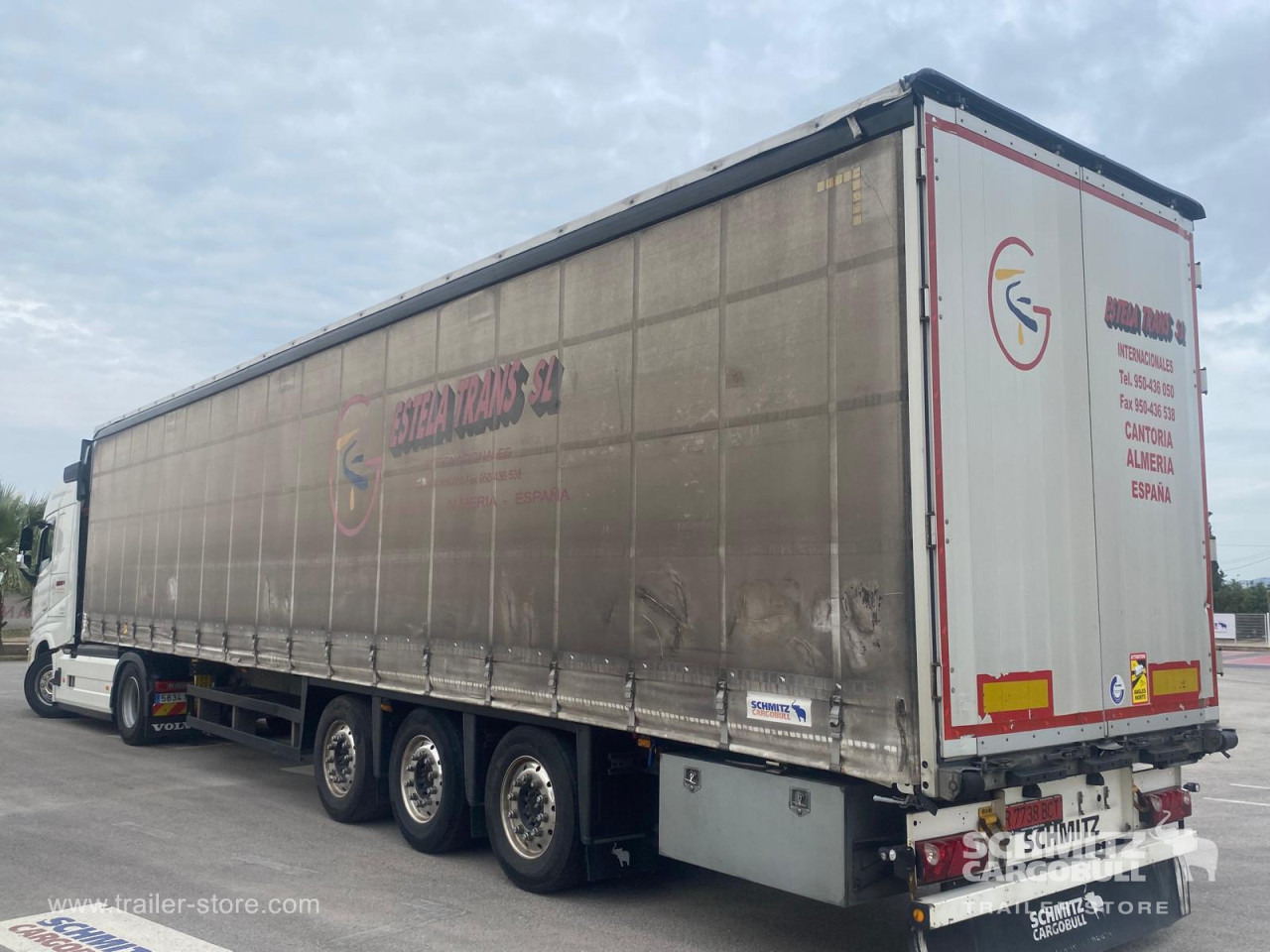 SCHMITZ Semiremolque Lona Standard - Брезентово полуремарке: снимка 1 SCHMITZ Semiremolque Lona Standard - Брезентово полуремарке: снимка 1