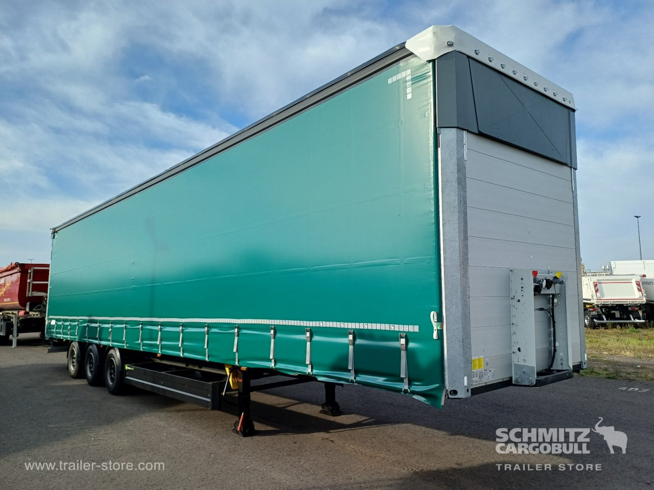 BERGER Auflieger Curtainsider Mega - Брезентово полуремарке: снимка 1 BERGER Auflieger Curtainsider Mega - Брезентово полуремарке: снимка 1