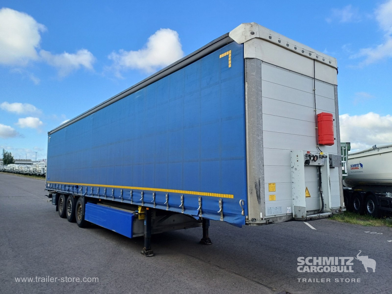 SCHMITZ Auflieger Curtainsider Standard - Брезентово полуремарке: снимка 1 SCHMITZ Auflieger Curtainsider Standard - Брезентово полуремарке: снимка 1