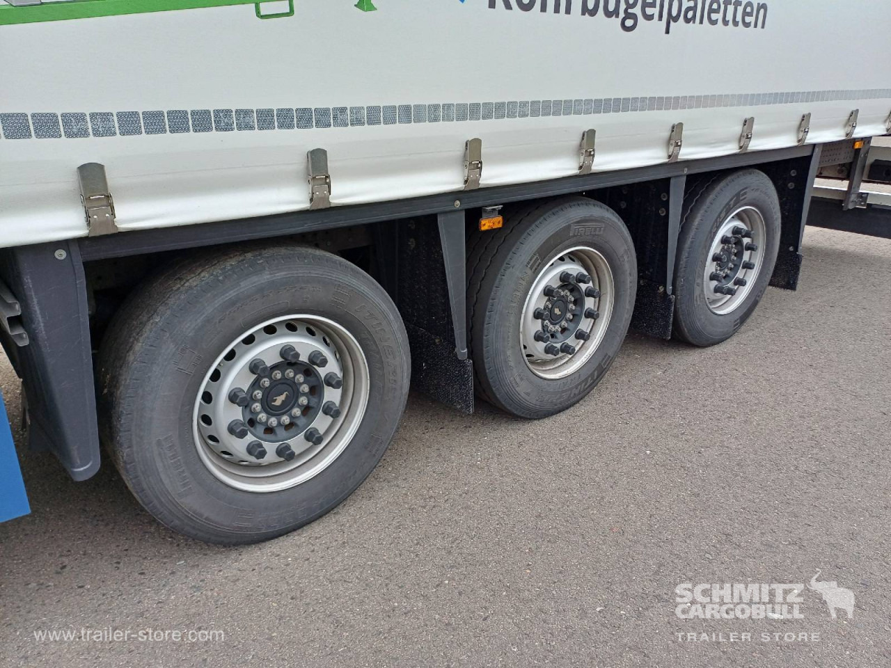 SCHMITZ Auflieger Curtainsider Standard - Брезентово полуремарке: снимка 5 SCHMITZ Auflieger Curtainsider Standard - Брезентово полуремарке: снимка 5