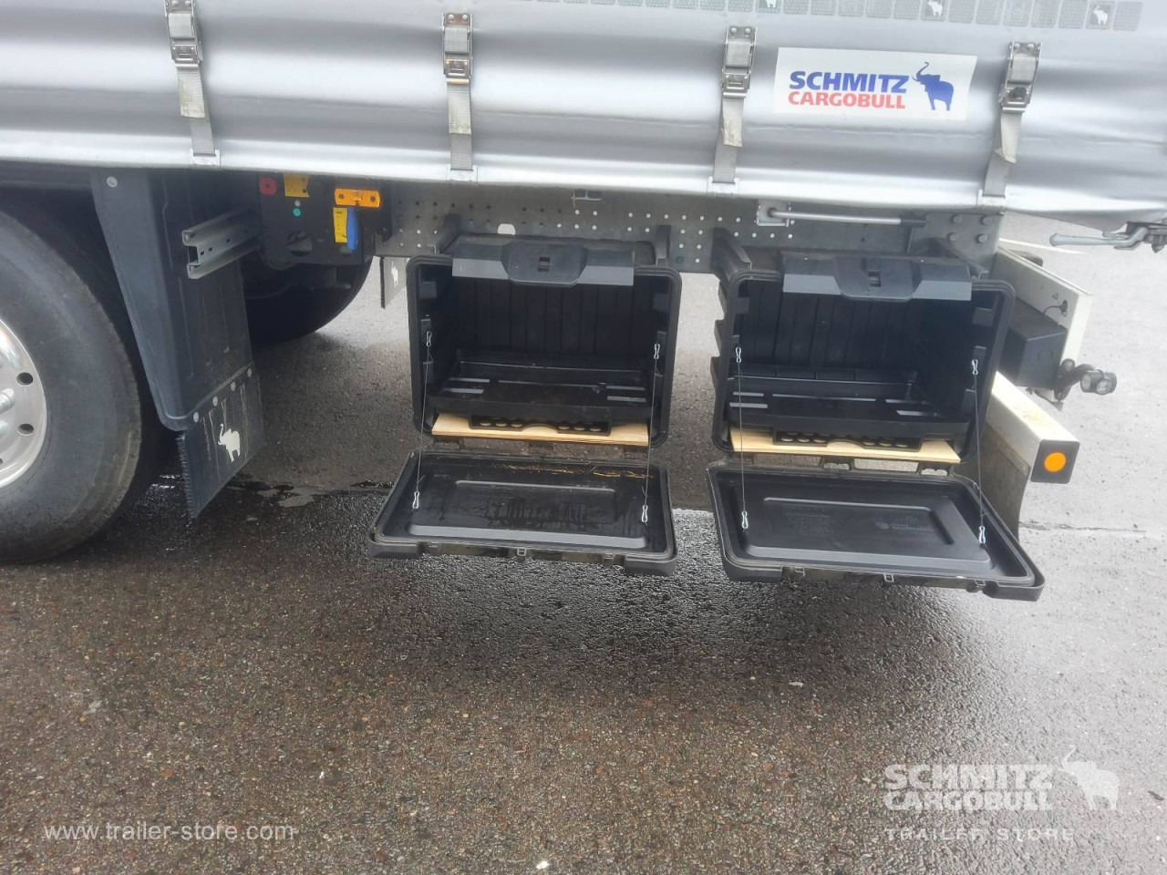 SCHMITZ Auflieger Curtainsider Standard - Брезентово полуремарке: снимка 5 SCHMITZ Auflieger Curtainsider Standard - Брезентово полуремарке: снимка 5