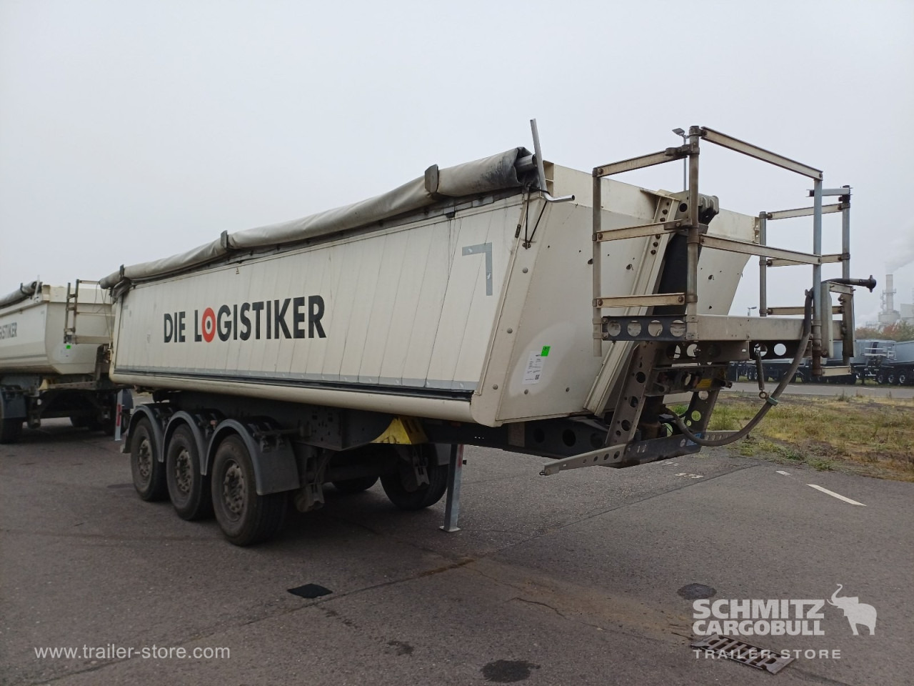 SCHMITZ Auflieger Kipper Alukastenmulde 24m³ - Самосвал полуремарке: снимка 1 SCHMITZ Auflieger Kipper Alukastenmulde 24m³ - Самосвал полуремарке: снимка 1