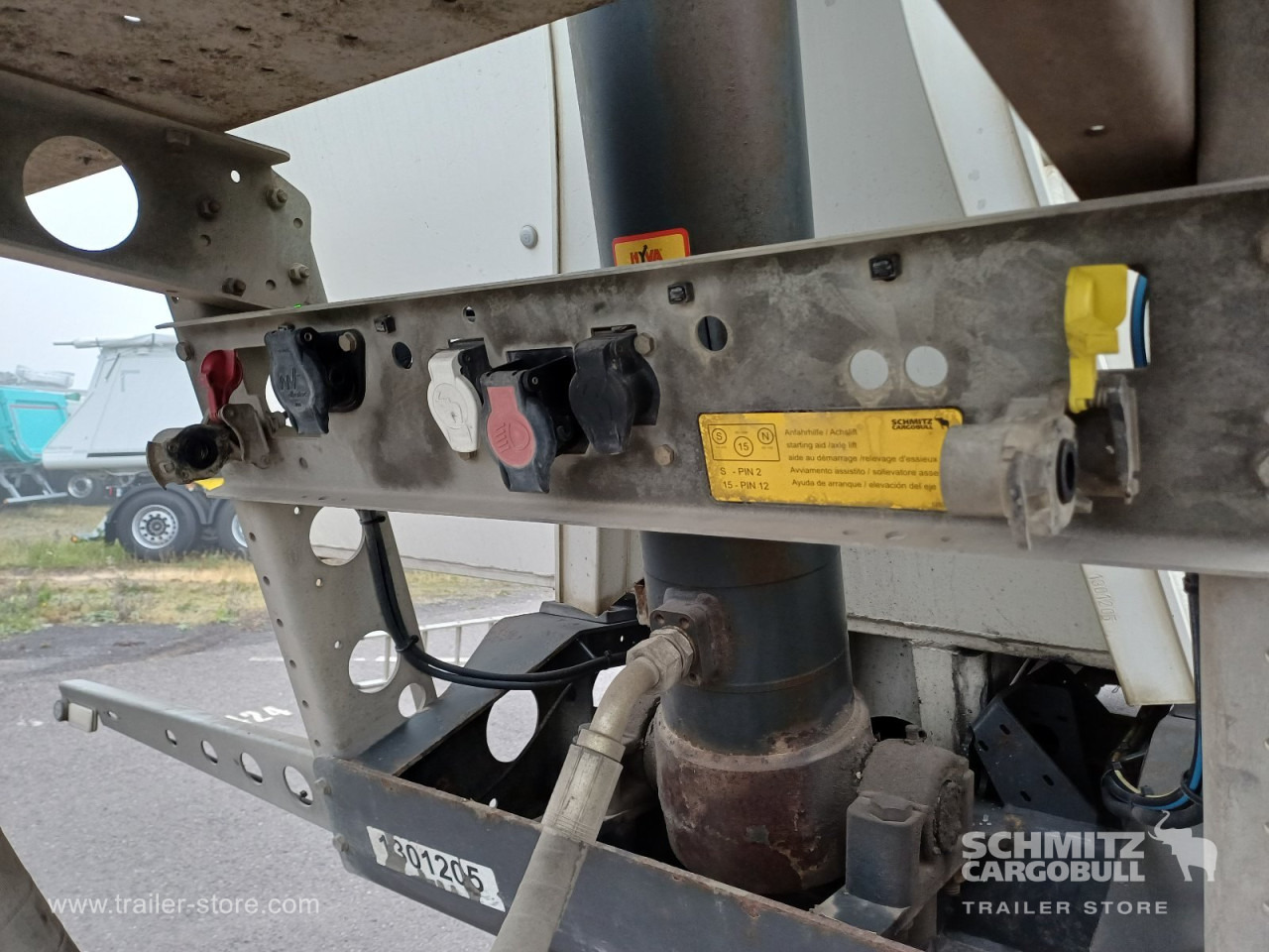 Самосвал полуремарке SCHMITZ Auflieger Kipper Alukastenmulde 24m³: снимка 11