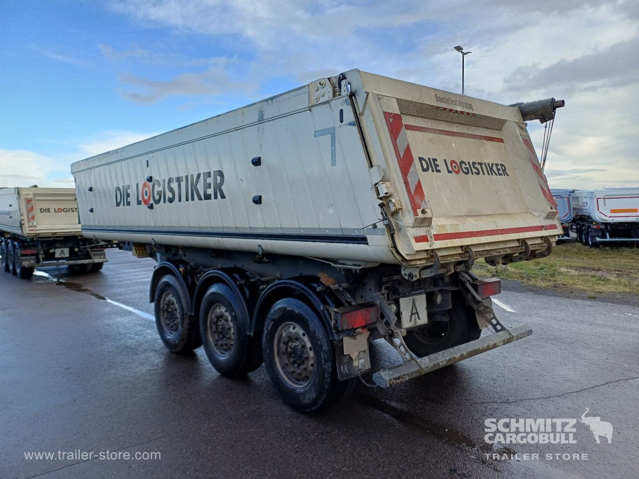 SCHMITZ Auflieger Kipper Alukastenmulde 24m³ - Самосвал полуремарке: снимка 4 SCHMITZ Auflieger Kipper Alukastenmulde 24m³ - Самосвал полуремарке: снимка 4