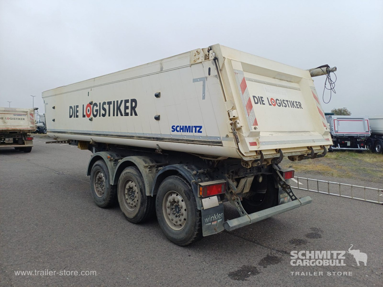SCHMITZ Auflieger Kipper Alukastenmulde 24m³ - Самосвал полуремарке: снимка 4 SCHMITZ Auflieger Kipper Alukastenmulde 24m³ - Самосвал полуремарке: снимка 4