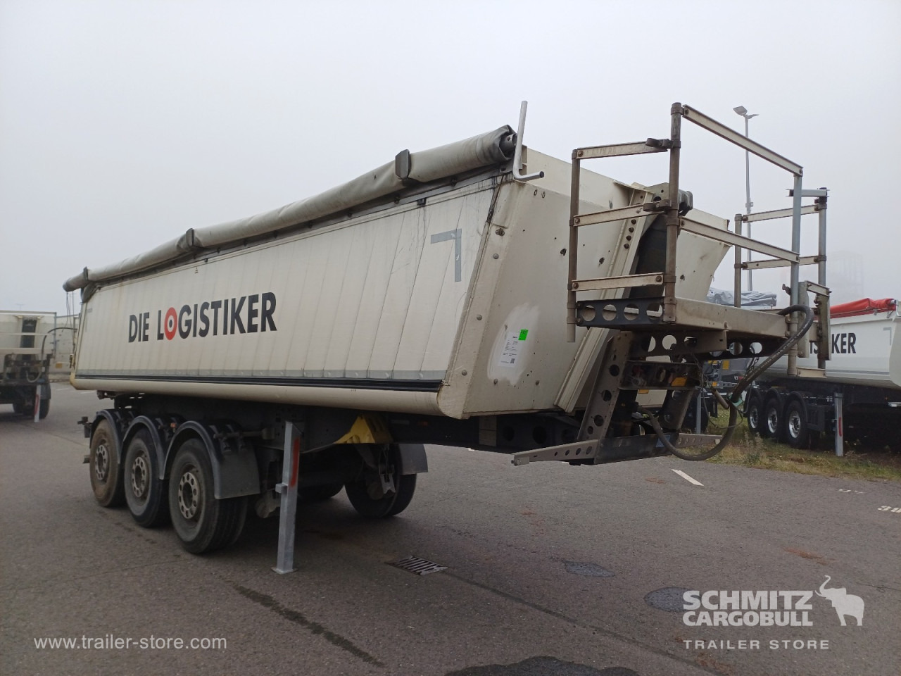 SCHMITZ Auflieger Kipper Alukastenmulde 24m³ - Самосвал полуремарке: снимка 1 SCHMITZ Auflieger Kipper Alukastenmulde 24m³ - Самосвал полуремарке: снимка 1