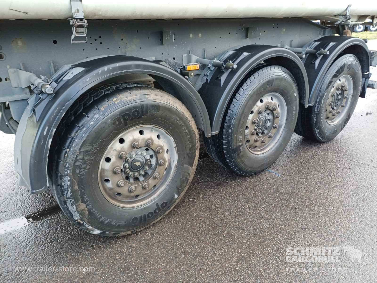 SCHMITZ Auflieger Kipper Alukastenmulde 24m³ - Самосвал полуремарке: снимка 2 SCHMITZ Auflieger Kipper Alukastenmulde 24m³ - Самосвал полуремарке: снимка 2