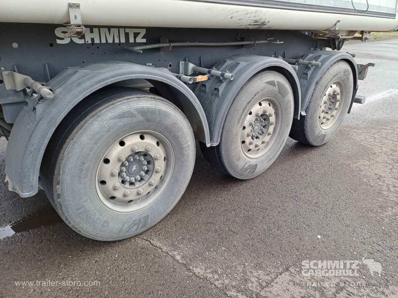 SCHMITZ Auflieger Kipper Alukastenmulde 24m³ - Самосвал полуремарке: снимка 2 SCHMITZ Auflieger Kipper Alukastenmulde 24m³ - Самосвал полуремарке: снимка 2