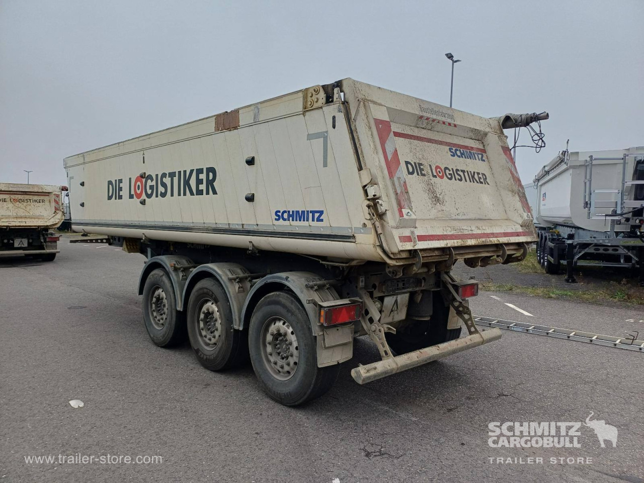 SCHMITZ Auflieger Kipper Alukastenmulde 24m³ - Самосвал полуремарке: снимка 4 SCHMITZ Auflieger Kipper Alukastenmulde 24m³ - Самосвал полуремарке: снимка 4