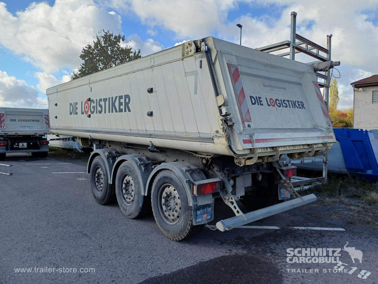 SCHMITZ Auflieger Kipper Alukastenmulde 24m³ - Самосвал полуремарке: снимка 5 SCHMITZ Auflieger Kipper Alukastenmulde 24m³ - Самосвал полуремарке: снимка 5