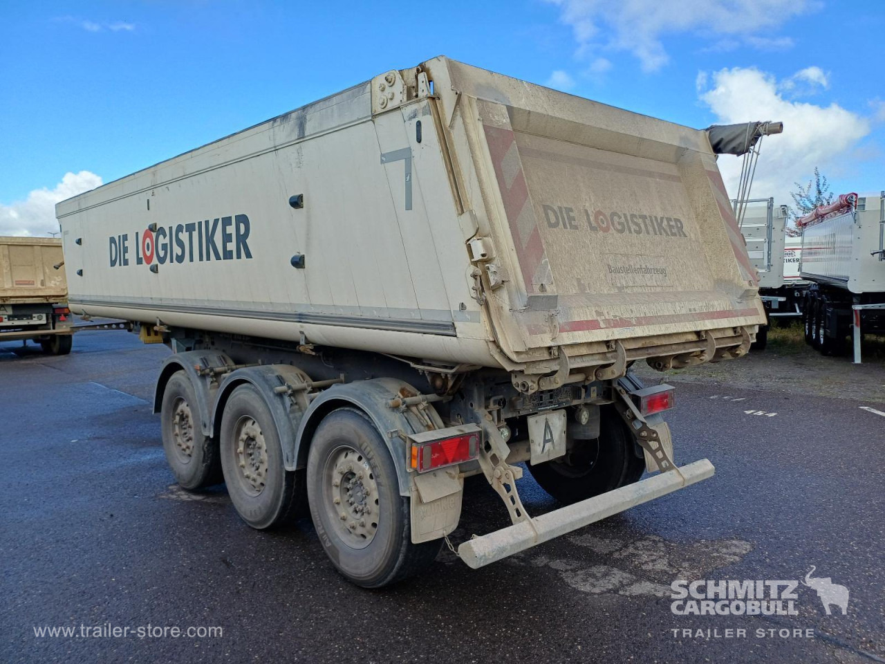 SCHMITZ Auflieger Kipper Alukastenmulde 24m³ - Самосвал полуремарке: снимка 4 SCHMITZ Auflieger Kipper Alukastenmulde 24m³ - Самосвал полуремарке: снимка 4