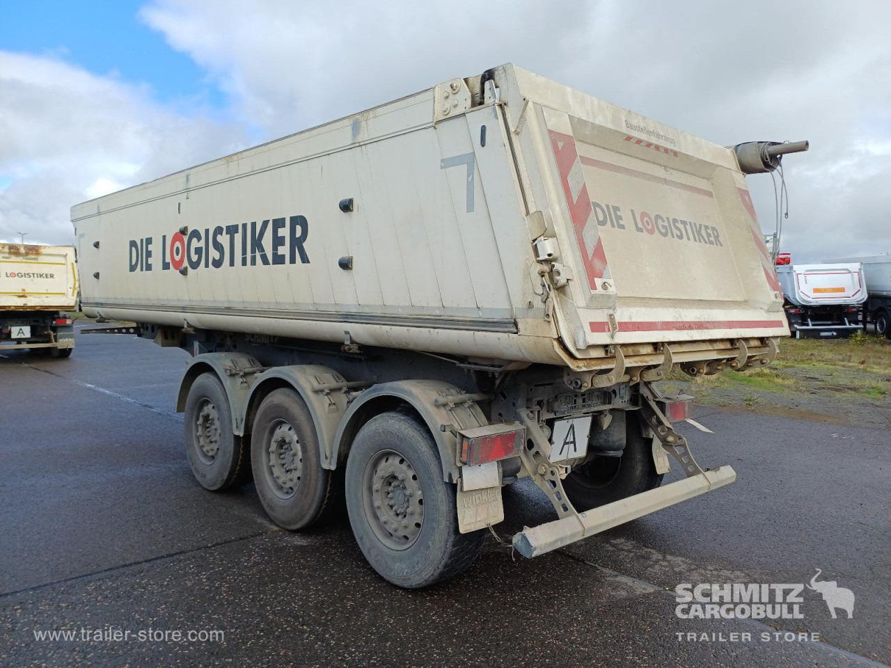 SCHMITZ Auflieger Kipper Alukastenmulde 24m³ - Самосвал полуремарке: снимка 4 SCHMITZ Auflieger Kipper Alukastenmulde 24m³ - Самосвал полуремарке: снимка 4