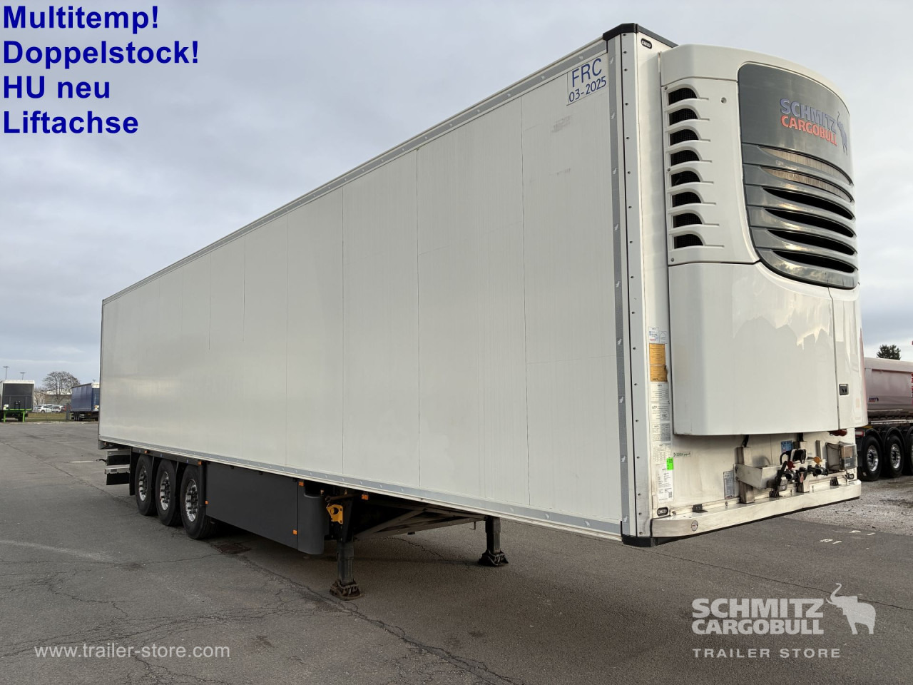 SCHMITZ Auflieger Tiefkühler Multitemp Double deck - Изотермичен полуремарке: снимка 1 SCHMITZ Auflieger Tiefkühler Multitemp Double deck - Изотермичен полуремарке: снимка 1