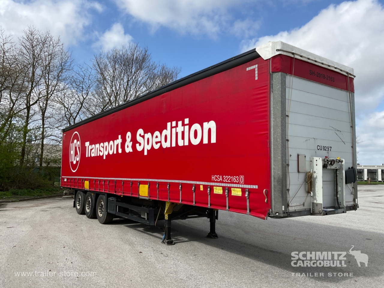 Брезентово полуремарке SCHMITZ Curtainsider Standard: снимка 1