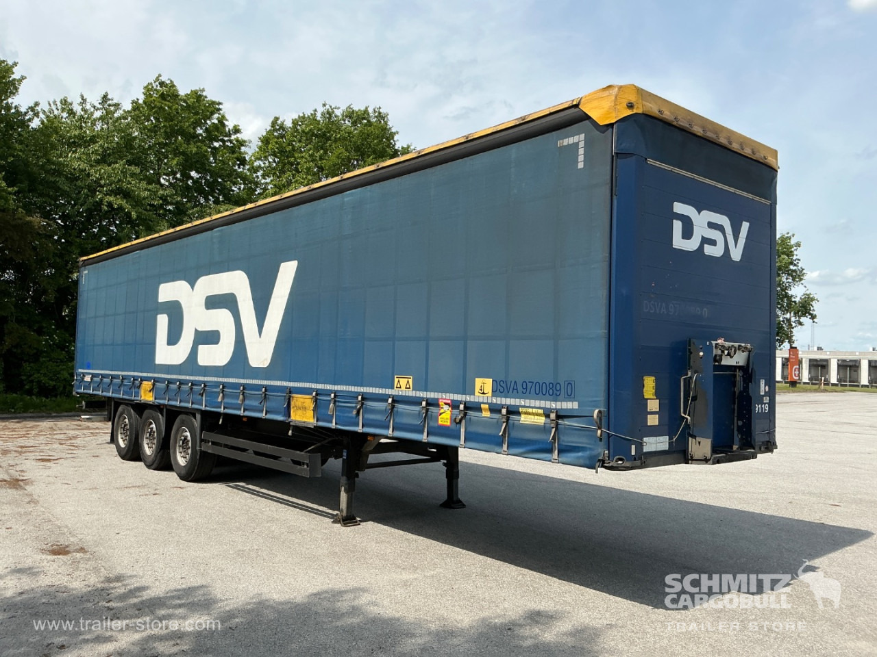 Брезентово полуремарке SCHMITZ Curtainsider Standard: снимка 1