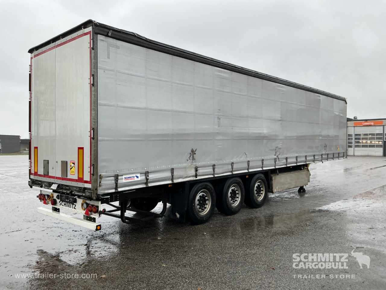 Брезентово полуремарке SCHMITZ Curtainsider Standard , Folding wall right: снимка 8
