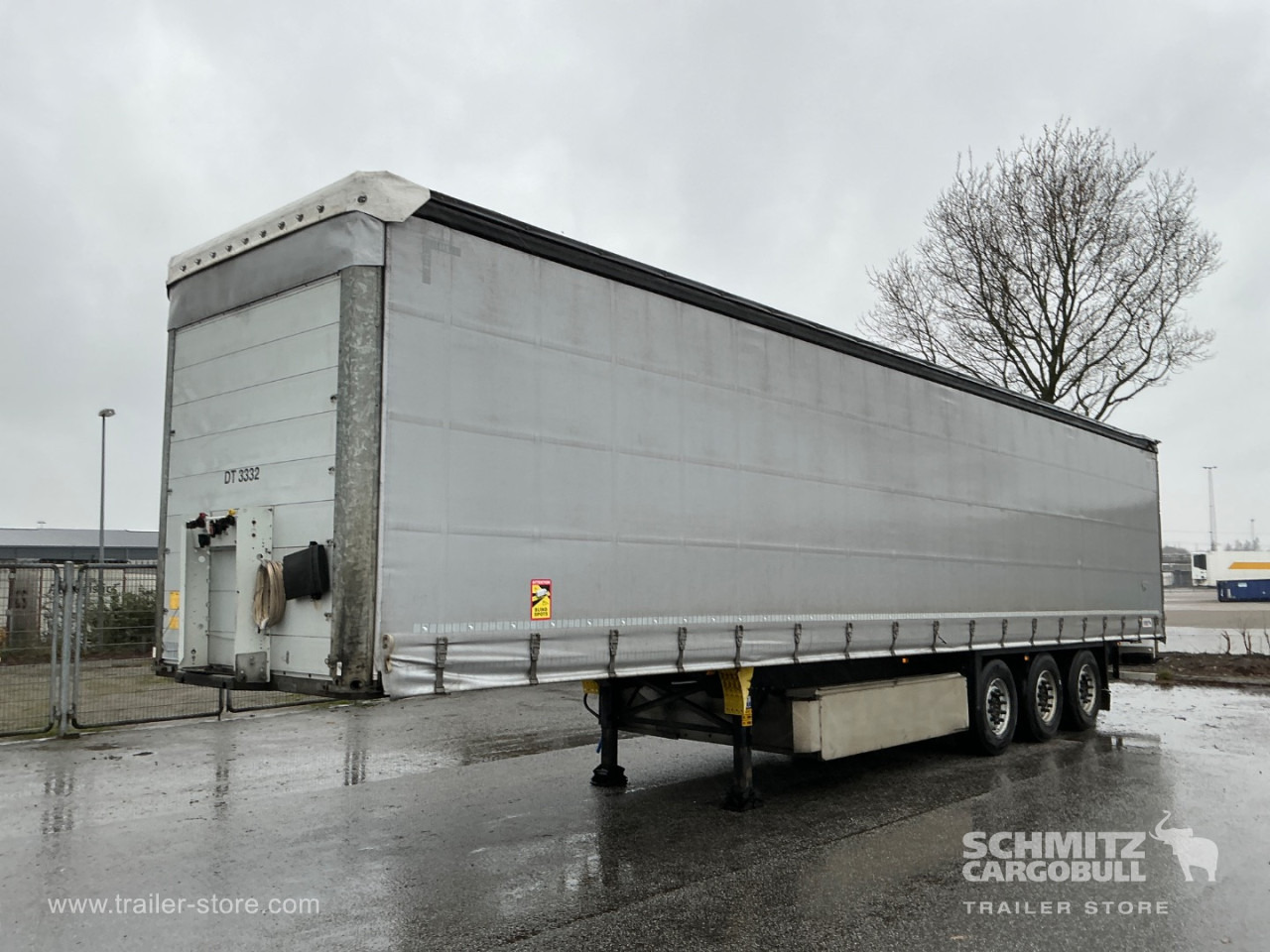 Брезентово полуремарке SCHMITZ Curtainsider Standard , Folding wall right: снимка 10