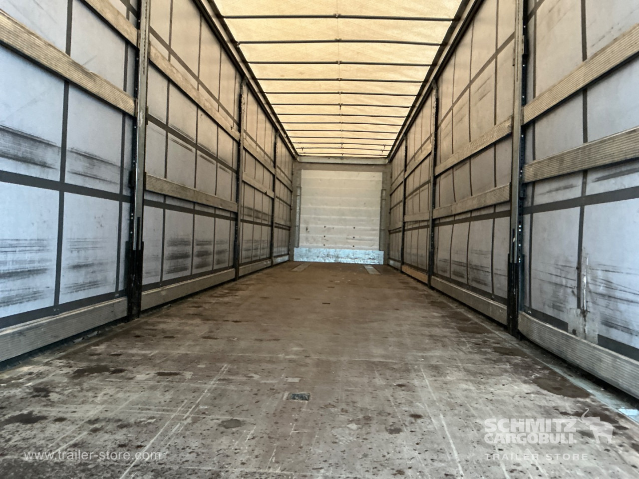 Брезентово полуремарке SCHMITZ Curtainsider Standard , Folding wall right: снимка 9