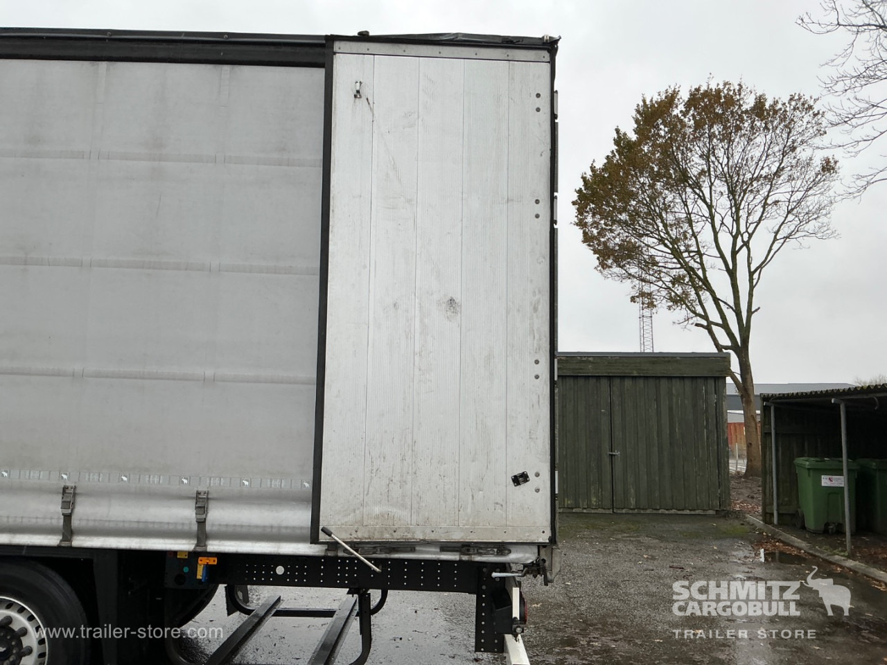 Брезентово полуремарке SCHMITZ Curtainsider Standard , Folding wall right: снимка 14