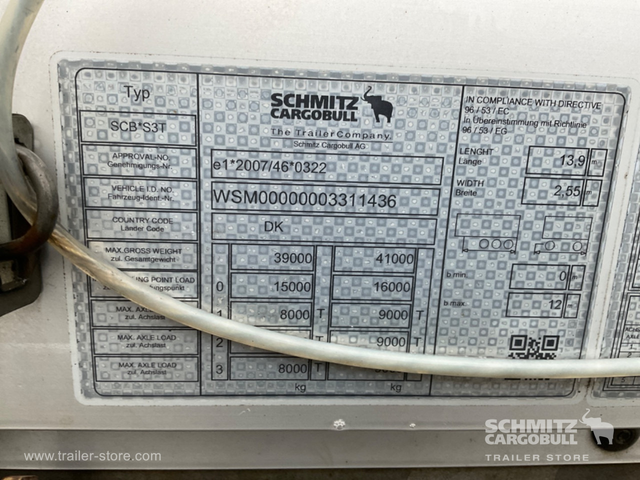 SCHMITZ Curtainsider Standard Forklift holder - Брезентово полуремарке: снимка 4 SCHMITZ Curtainsider Standard Forklift holder - Брезентово полуремарке: снимка 4