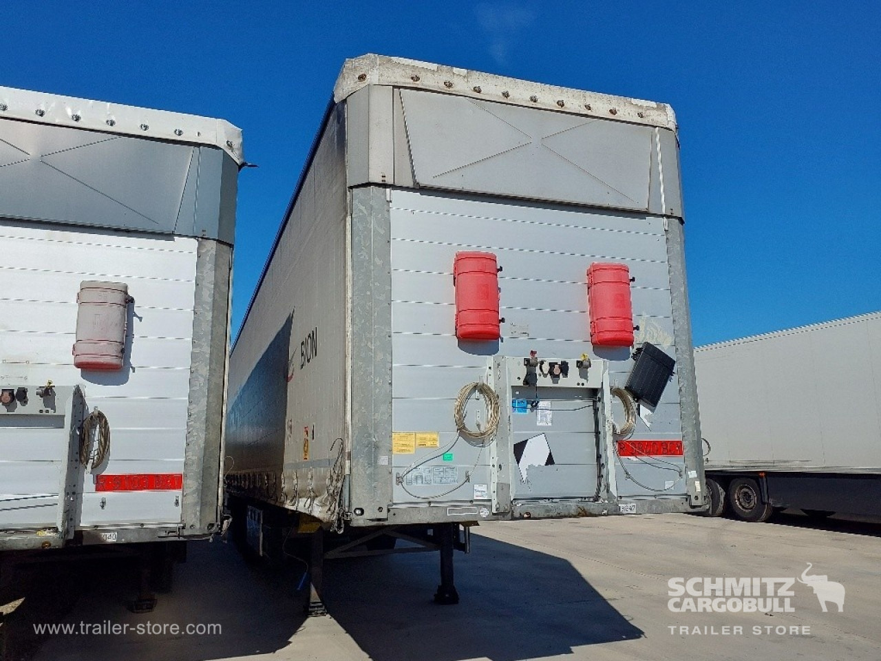 SCHMITZ Semiremolque Lona Standard - Брезентово полуремарке: снимка 1 SCHMITZ Semiremolque Lona Standard - Брезентово полуремарке: снимка 1
