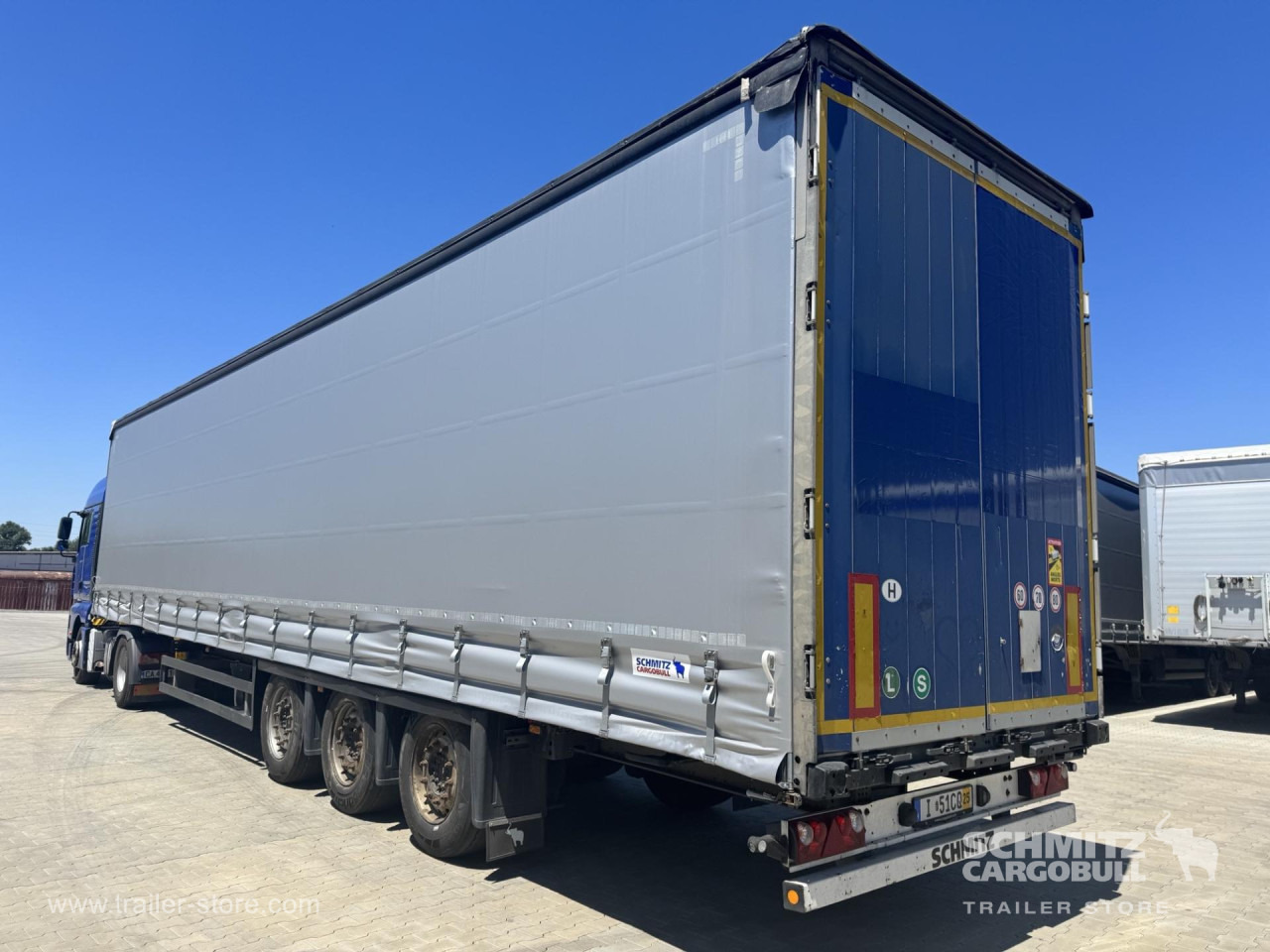 SCHMITZ Curtainsider Mega - Брезентово полуремарке: снимка 4 SCHMITZ Curtainsider Mega - Брезентово полуремарке: снимка 4